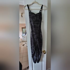 BOMBSHELL SPORTSWEAR one piece work out wear. FLAWLESS